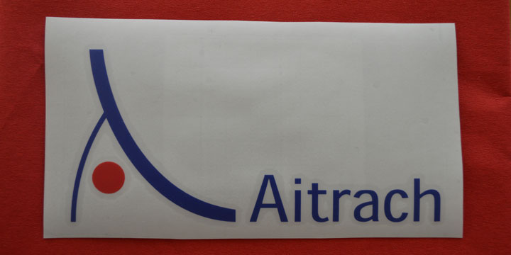 Aufkleber mit Aitrach-Logo