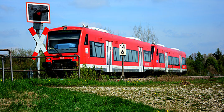 Zug der Deutsche Bahn